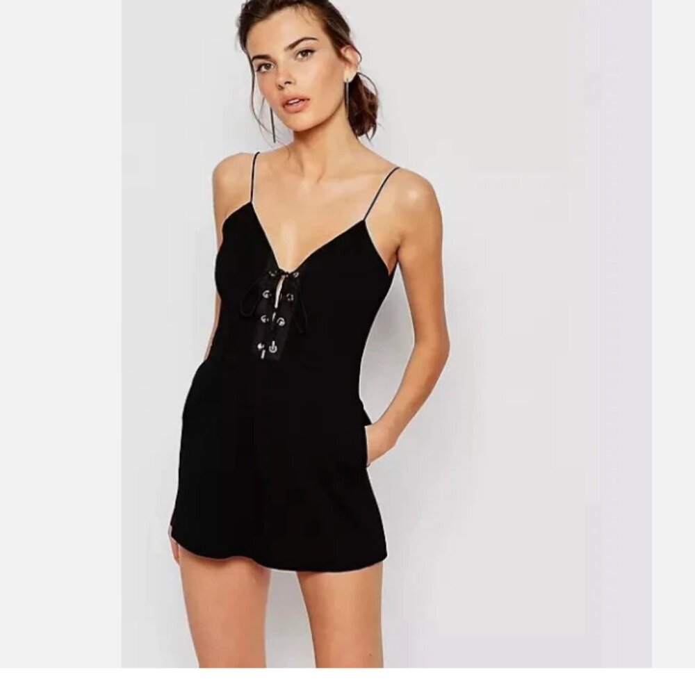 C/MEO Collective For the People Playsuit Black
